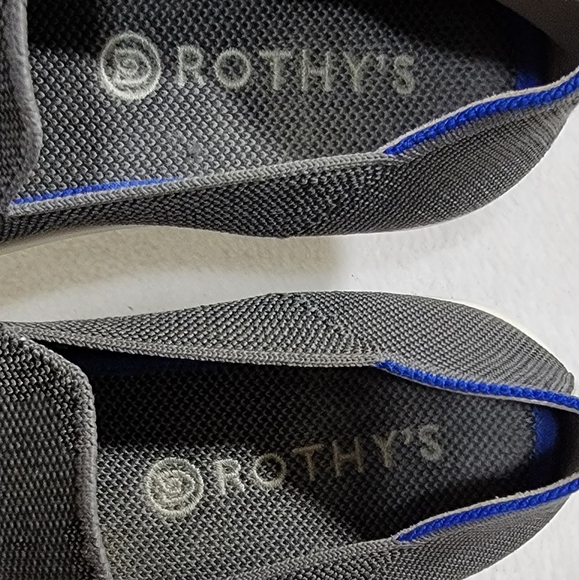 Rothy’s The Original Gray Slip-On Sneaker Shoes Women’s Size 8 - Picture 10 of 13